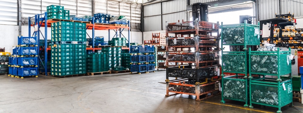 Magazyn MAGNOS z ponad 500 000 części samochodowych